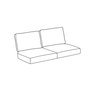 Nette Loveseat Cushion Set