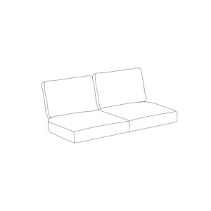 Nette Loveseat Cushion Set