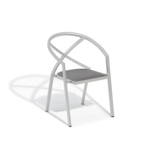 Azal Armchair -Titanium seat