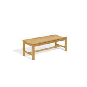 Oxford Teak 4&#8242; Backless Bench