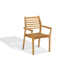 Mera Teak Stacking Armchair