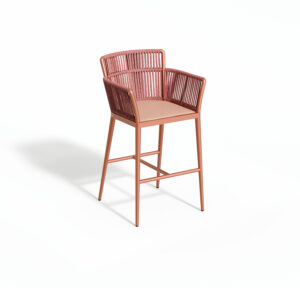 Nette Bar Chair -Clay Back