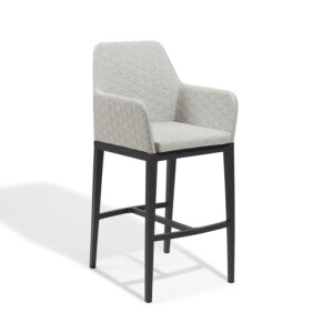 Oland Bar Chair -Canvas Granite Seat