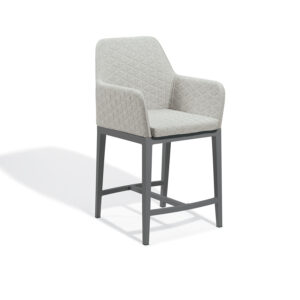 Oland Counter Chair -Canvas Granite Seat