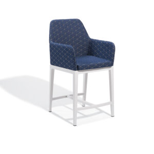 Oland Counter Chair -Spectrum Indigo Seat