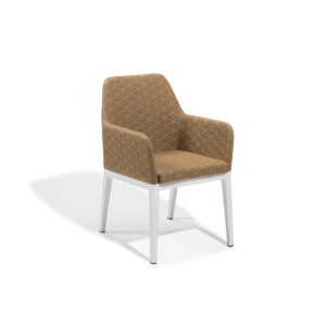 Oland Armchair -Cast Teak Seat