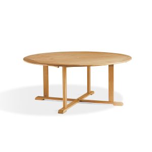 Oxford Teak 67&#8243; Round Dining Table