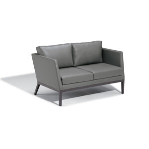 Salino Nauticau Faux Leather Loveseat