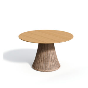 Tulle Teak 48&#8243; Round Dining Table