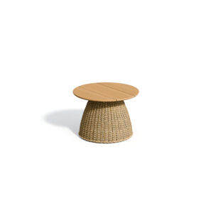 Tulle Teak End Table