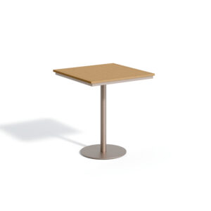 Travira 38&#8243; Square Bar Table -Natural Top