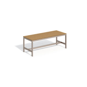 Travira 4&#8242; Backless Bench -Natural Seat