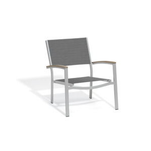 Travira Sling Lounge Chair -Titanium Seat