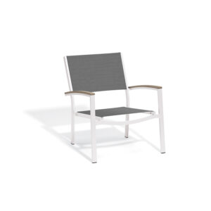 Travira Sling Lounge Chair -Titanium Seat