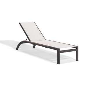 Argento Armless Chaise Lounge -Natural Seat