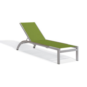 Argento Armless Chaise Lounge -Go Green Seat